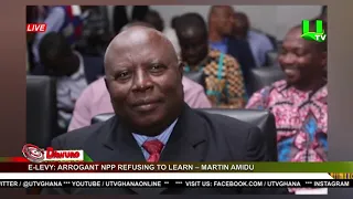 E-Levy: Arrogant NPP Refusing To Learn – Martin Amidu