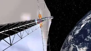 Sunjammer Solar Sail Deployment Animation