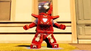 Lego Marvels Avengers How to Unlock Iron Man (MK33 - Silver Centurion) in Manhattan