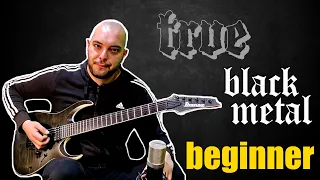 Everything you need to know about BLACK METAL Guitar | Beginner Tutorial