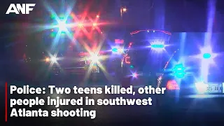 Police: Two teens killed, other people injured in southwest Atlanta shooting