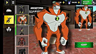 New Ben 10 villain in rope hero vice town gameplay