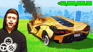 Rebuilding an Abandoned Lamborghini Sian Supercar in GTA 5!!