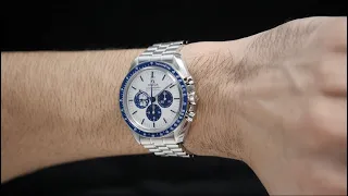 [4K] Omega Speedmaster Silver Snoopy Award 50th Anniversary Review & Wrist-shots | Hafiz J Mehmood