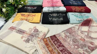 PURE Handloom Silk Linen-Cotton Dresses. #partywear #designersuits . Pure Jamawar. +91-7051012285