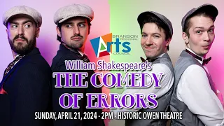 Shakespeare's The Comedy of Errors | Historic Owen Theatre