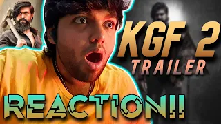 KGF Chapter 2 Trailer (Kannada & Tamil) | REACTION!! | Yash | Sanjay Dutt | Srinidhi |Prashanth Neel