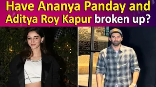 Ananya stays tight-lipped amid Breakup Rumors with Aditya Roy Kapur