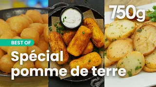 Nos 3 meilleures recettes classiques avec des pommes de terre - 750g