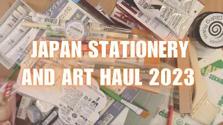 HUGE JAPANESE ART & STATIONERY HAUL - Visiting Sokaido Tokyo! 🖋🎨 ✨