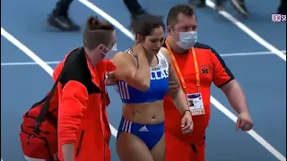 Eléni Klaoudia Polak Injured😭I Final Women's Pole Vault