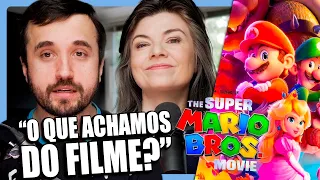 ASSISTIMOS O FILME DO MARIO!