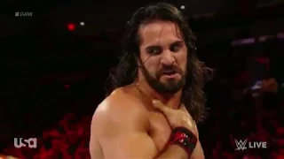 Full Match   Seth Rollins vs Drew McIntyre   Raw 30th July 2018