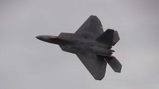 F-22 Raptor Demonstration - 2023 NAS Oceana Air Show