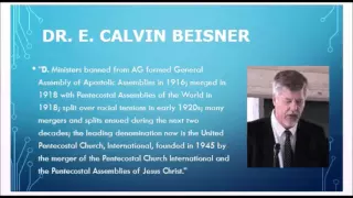 A Brief History of Oneness Pentecostalism