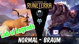 Lab of Legends part 1: Braum's Legendary Journey | Legends of Runeterra LoR