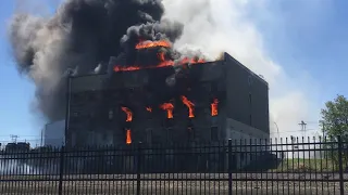 Brandon,Manitoba Fire.May.19-2018.Christie's post office