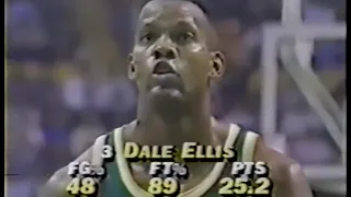 Dale Ellis Sonics 32 pts vs Celtics (1989)