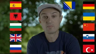 Российский (болгарский) полиглот говорит на 11 языках/Bulgarian (Russian) guy speaks 11 languages