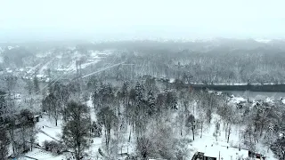 Сніжна зима у житомирському парку імені Гагаріна - Житомир.info