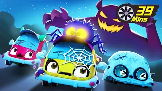 Spooky Monster Trucks | Halloween Song | Monster Truck | Kids Song | BabyBus- Cars World