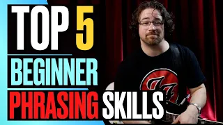 Wanna make your guitar sing? Then you need the TOP 5 BEGINNER PHRASING TECHNIQUES