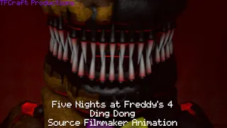 five nights at freddys 4 ding dong Hide And Seek remix 1 hora/1 hour