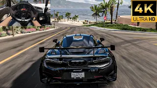 1160HP McLaren 765LT | Forza Horizon 5 | Fanatec Steering Wheel Gameplay