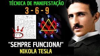 🌟 Técnica 369 de MANIFESTAÇÃO de NIKOLA TESLA (Passo a Passo) | MANIFESTE QUALQUER DESEJO