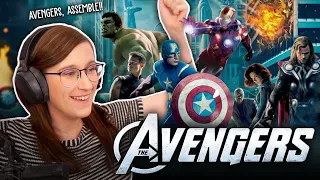 FIRST TIME WATCHING THE AVENGERS! - Marvel movie reaction!