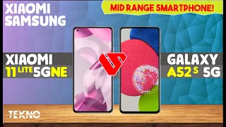 Xiaomi 11 Lite 5G NE vs Samsung Galaxy A52s 5G - Mid Range Smartphone❗