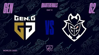 GEN vs. G2 | Quarterfinal Game 2 | World Championship | Gen.G vs. G2 Esports (2020)