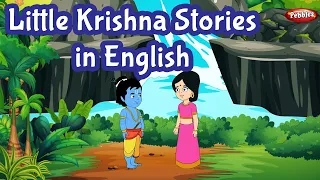 Little Krishna Stories in English | Bal Krishna Stories | Devotional Stories | Pebbles Live