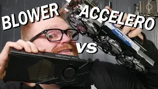 The Cheapest RTX 2080ti Blower Vs Accelero?!?