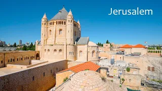 Jerusalem: Room of the Last Supper ➡ Holy Sites in Christian Quarter ➡ Blooming Jerusalem.