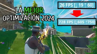 ¡La MEJOR OPTIMIZACIÓN para FORTNITE en 2024!✅ (FPS BOOST + 0 INPUT LAG)🔧