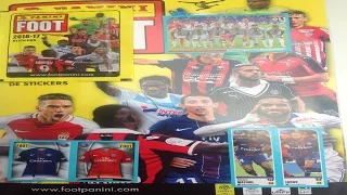 PANINI 2016-2017 LIGUE 1- LIGUE 2/PRESENTATION+OUVERTURE DE STICKERS #1