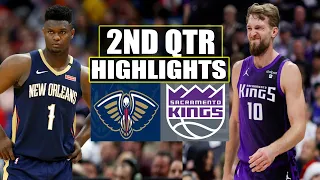 Sacramento Kings VS New Orleans Pelicans 2ND QTR GAME HIGHLIGHTS | April 11 | 2024 NBA Season