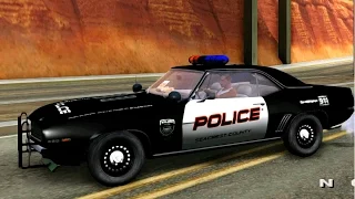 GTA San Andreas - Chevrolet Camaro SS Police | Mods/Modification _REVIEW