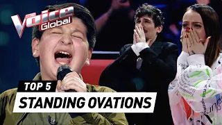 SENSATIONAL Standing Ovations in The Blind Auditions of The Voice Kids