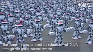 1,069 dancing robots break Guinness World Record in south China