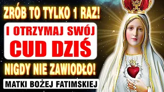 🛑POTĘŻNA MODLITWA DO MATKI BOŻEJ FATIMSKIEJ – ZAPYTAJ I OTRZYMAJ JEJ CUD TERAZ