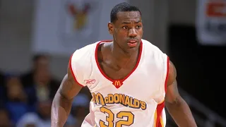 LeBron James NASTY Pefromance at 2003 McDonalds All American Dunk Contest!