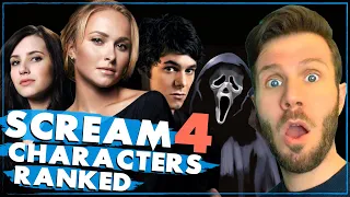 SCREAM 4 CHARACTERS RANKED | All 20 Characters from Scream 4 (2011) Ranked Worst to Best