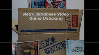 Retro Japanese Video Game Unboxing Part 2