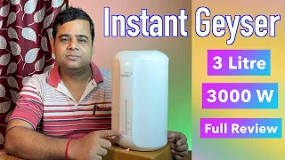 V-Guard Zio Plus Instant Water Heater | 3 Litre | 3000 W Powerful Heating