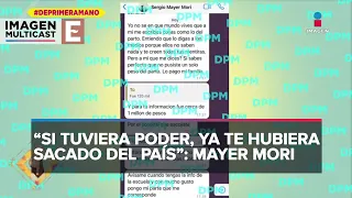 Sergio Mayer Mori le reclamó a Natália Subtil