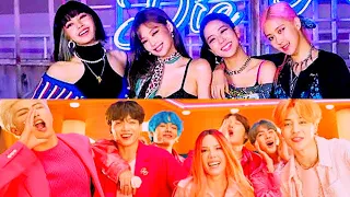 (BLACKPINK & BTS FT.HALSEY) LOVESICK GIRL X BOY WITH LUV X DDU DU X SO HOT MASHUP AND RAP ATTACK