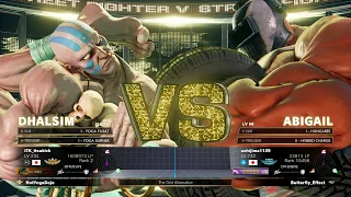 SFV Champion Edition 🔥 itsukick (Dhalsim) Vs ushijima1129 (Abigail)🔥 Online Match's 05-16-2023