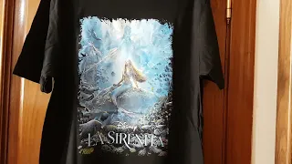 Camiseta De La Sirenita Live Action 2023 De Walt Disney Nueva